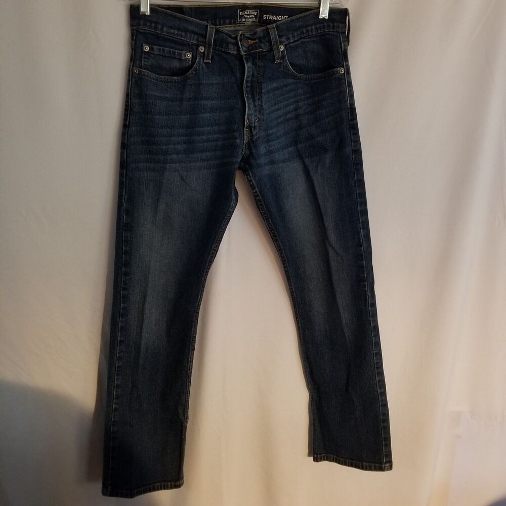 Levi Strauss Signature Jeans Men's Blue Denim Levi's Size 32 x 30